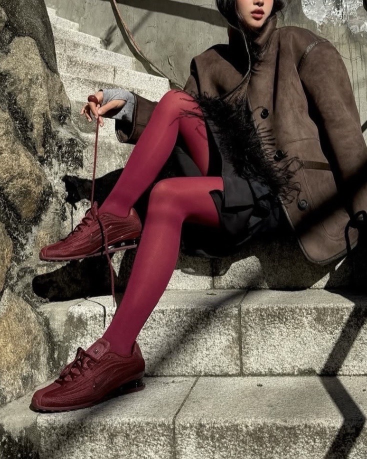 【逢甲 FUZZY】W Nike Shox Z 氣墊彈簧鞋 酒紅 HQ7540-002