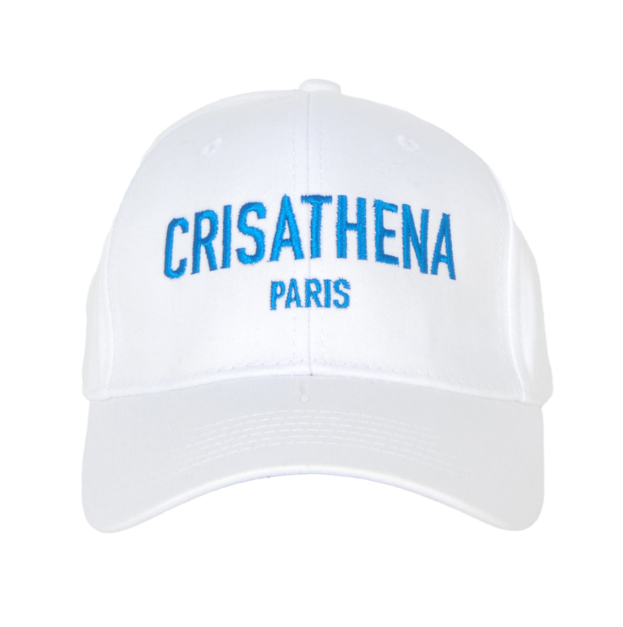 C117 Crisathena Paris Paparazzi Cap in White