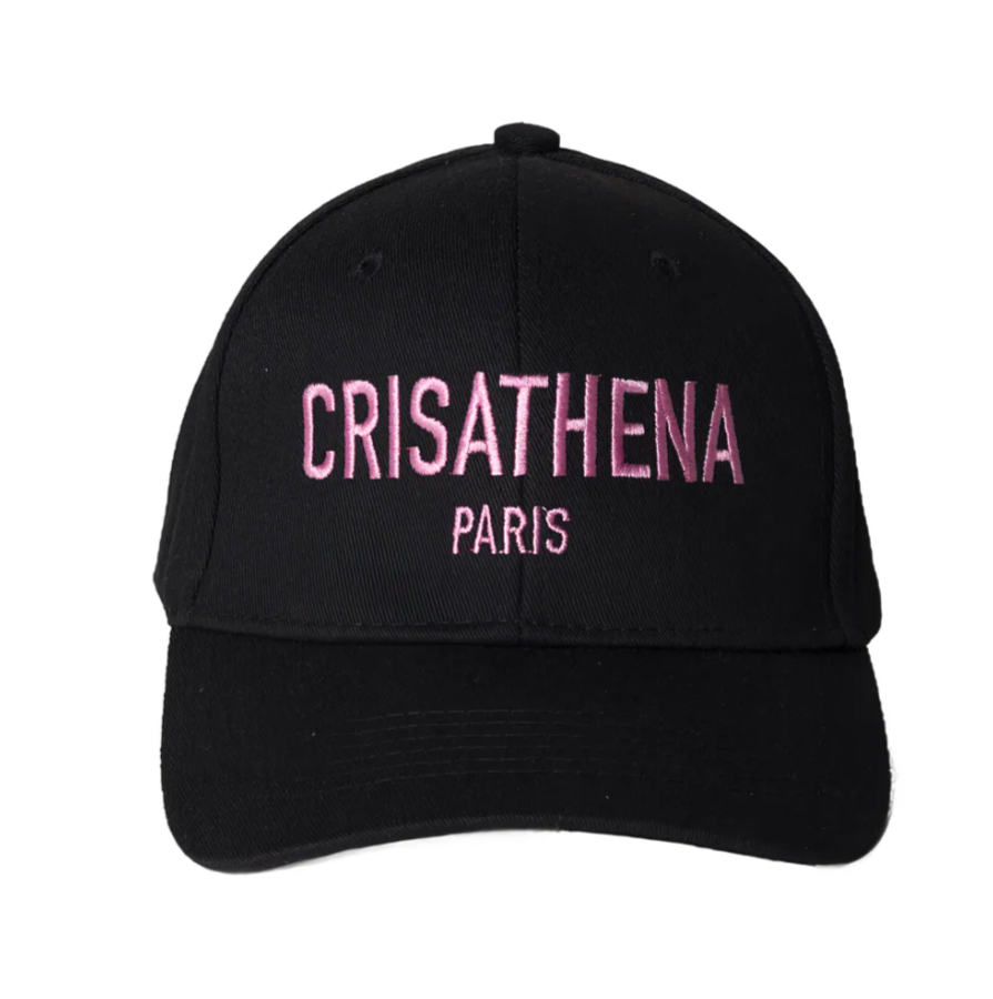C119 Crisathena Paris Paparazzi Cap in Black