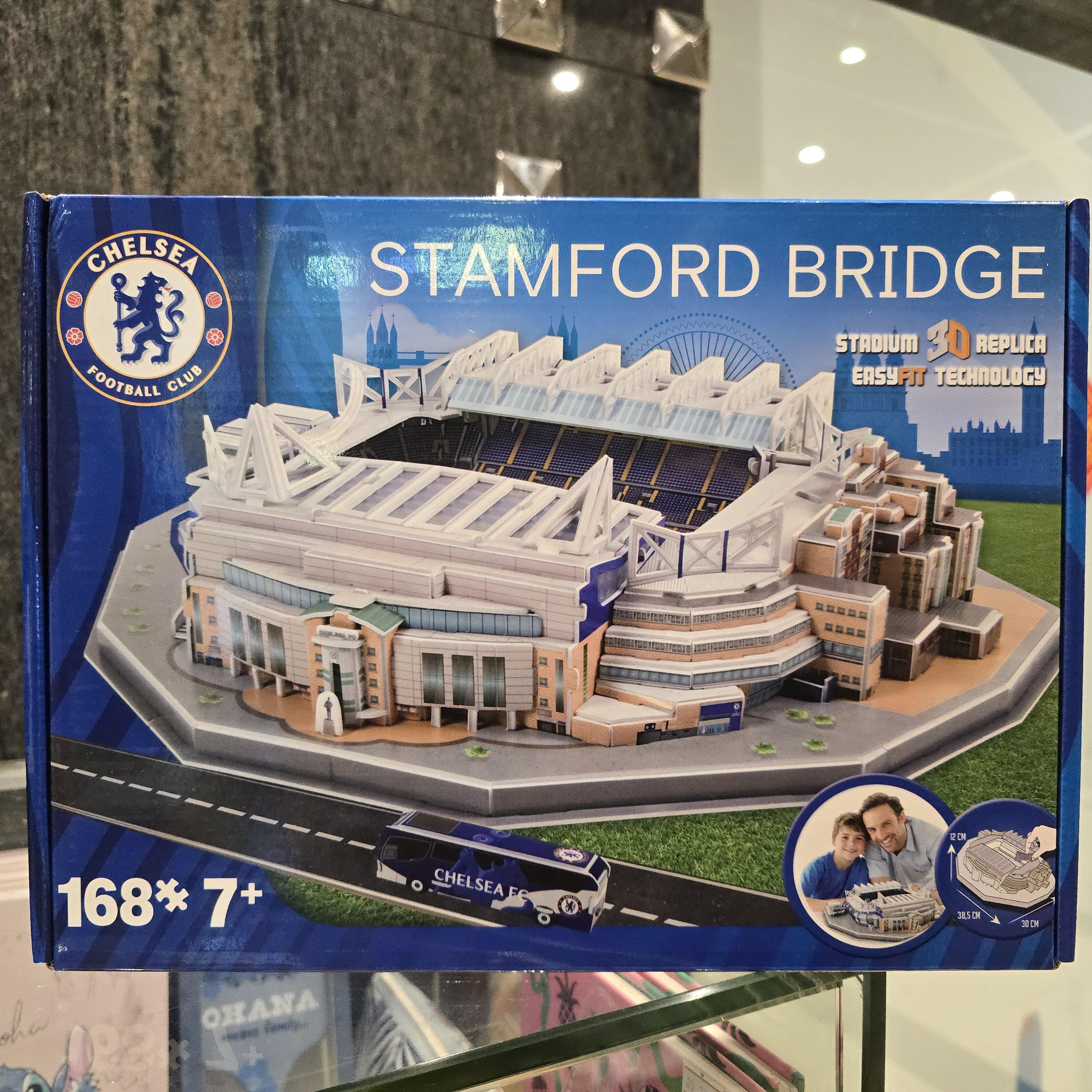 Chelsea FC Stamford Bridge Stadium 3D Puzzle