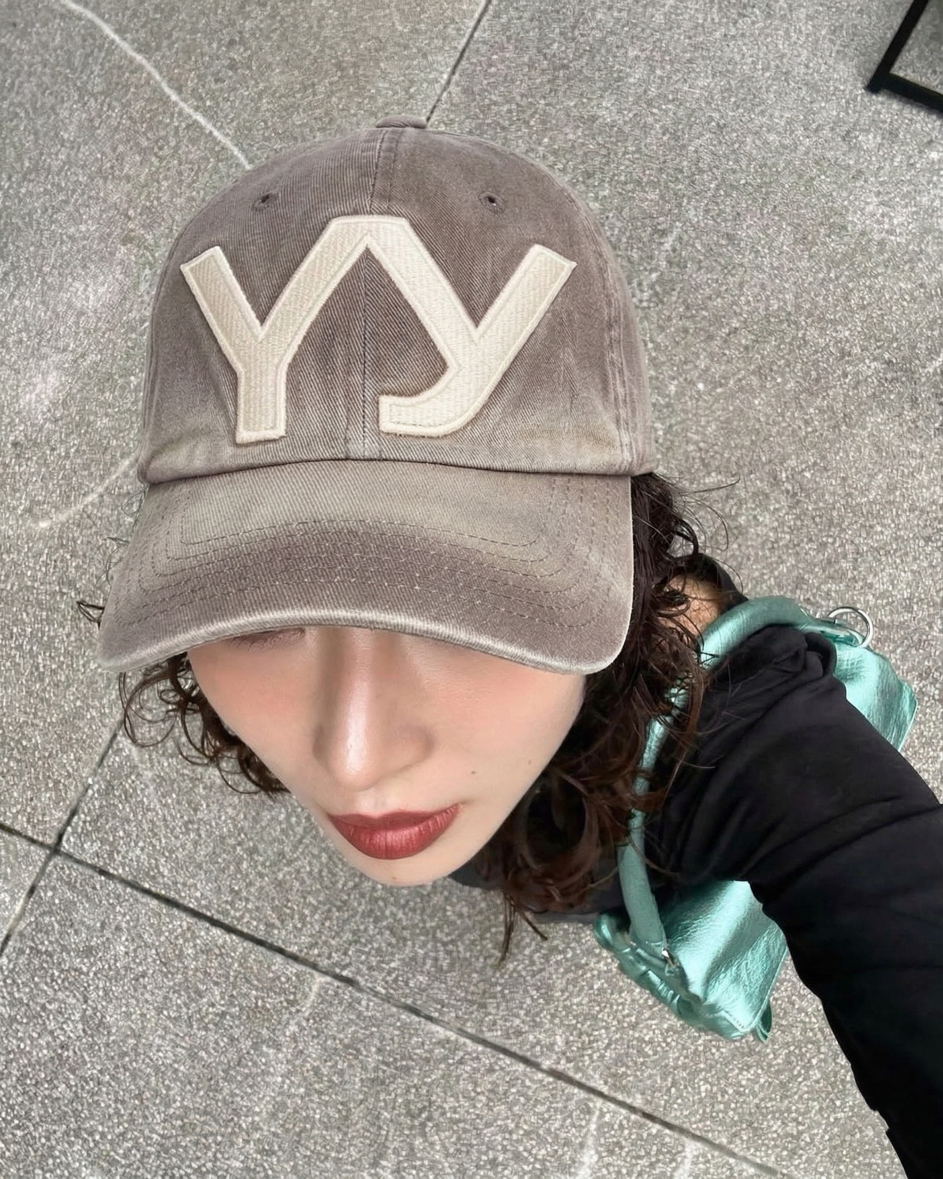 <春夏新品>OPEN YY 26SS Gradient Ball Cap 刺繡 老帽 漸層紫