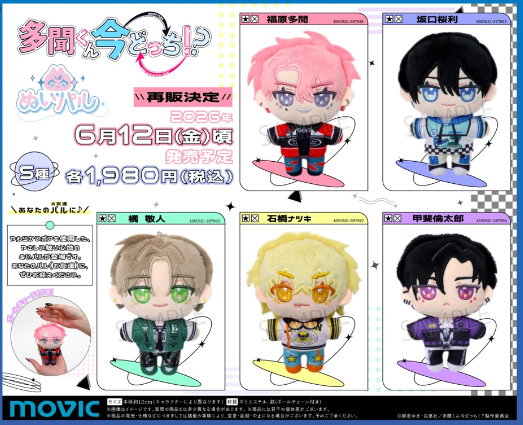 [代購][預訂] 現在的是哪一個多聞！？ 公仔