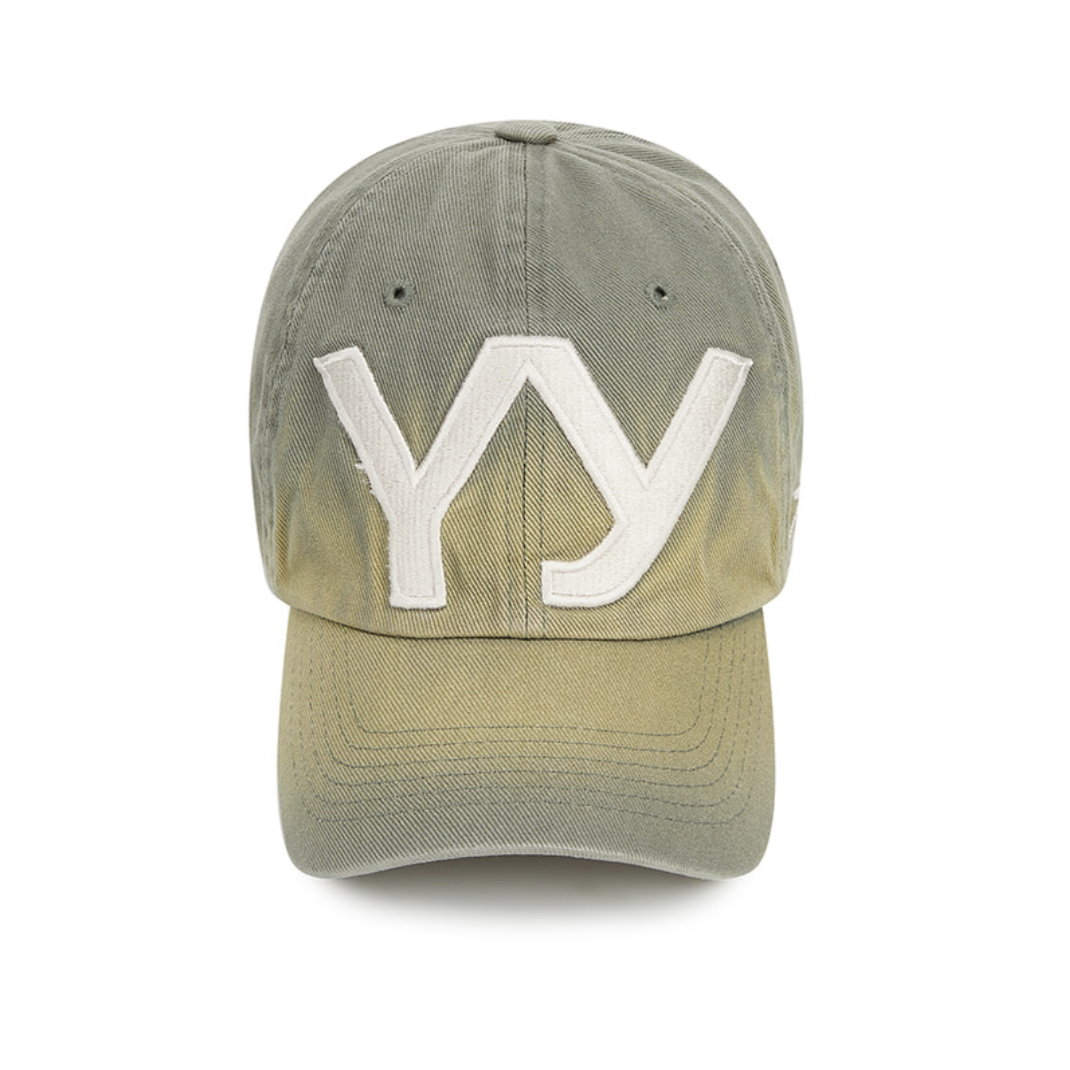 <春夏新品>OPEN YY 26SS Gradient Ball Cap 刺繡 老帽 漸層綠