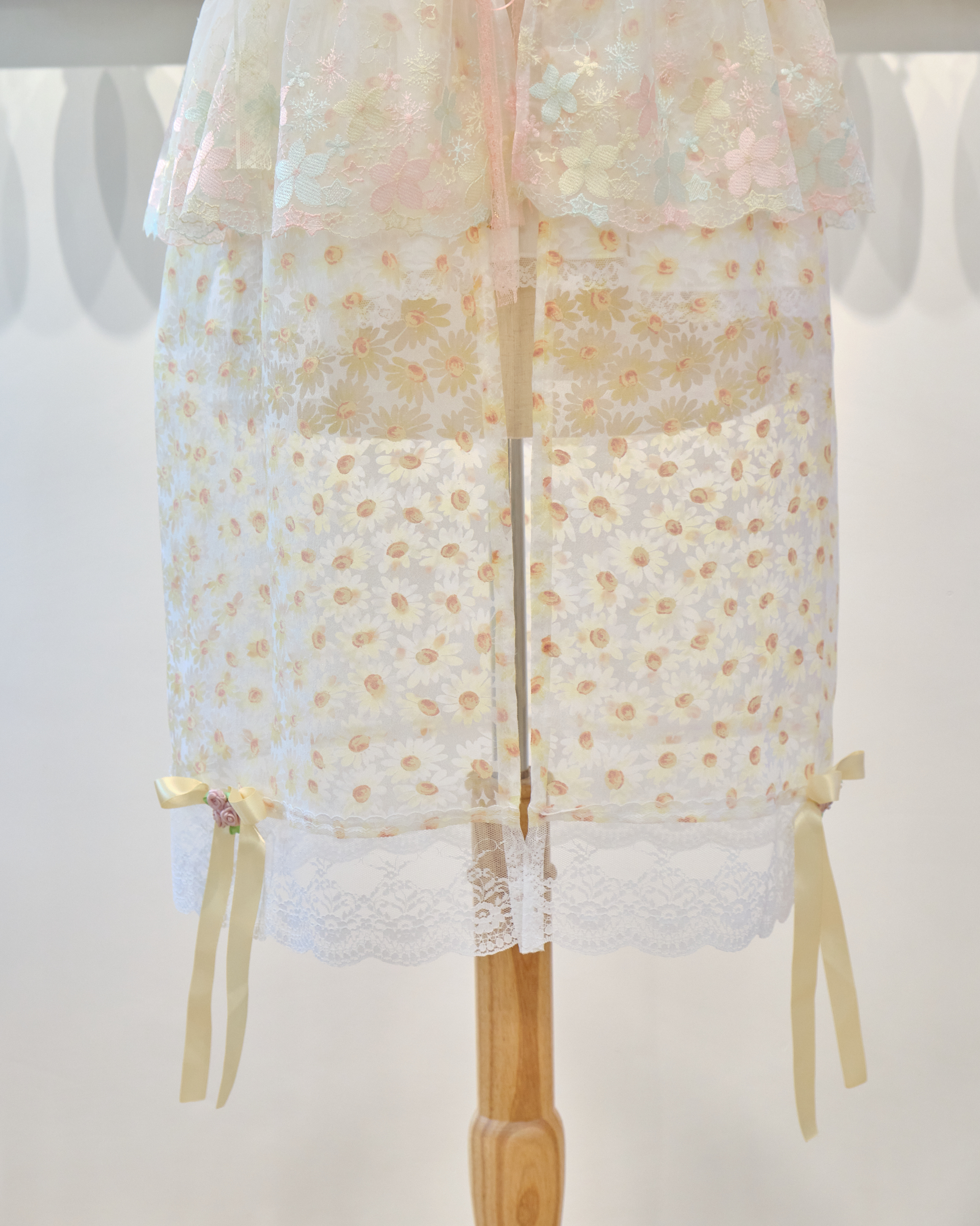 13504 Sheer Layer Bow Fantasy Camisole