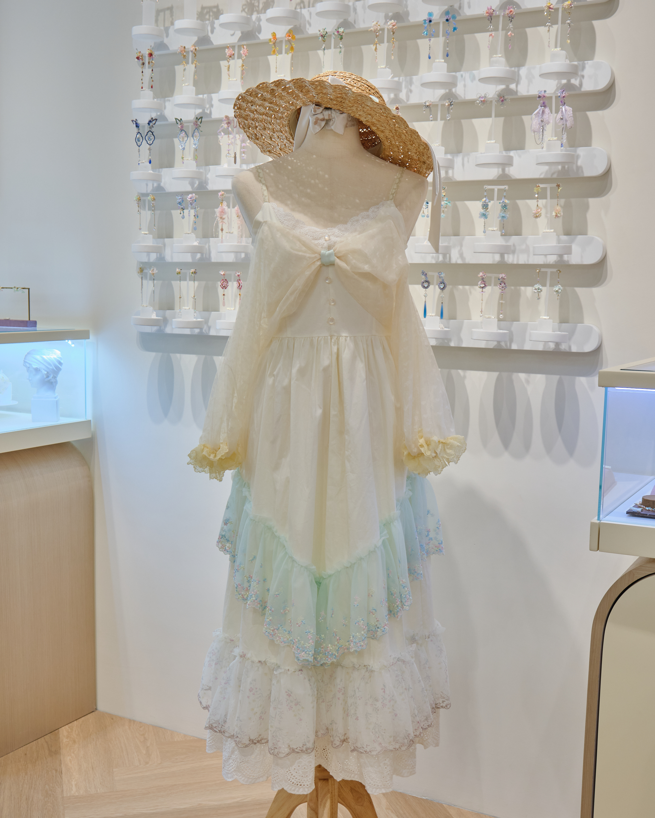 13503 2-Way Ribbon Tie Lace Dream Skirt