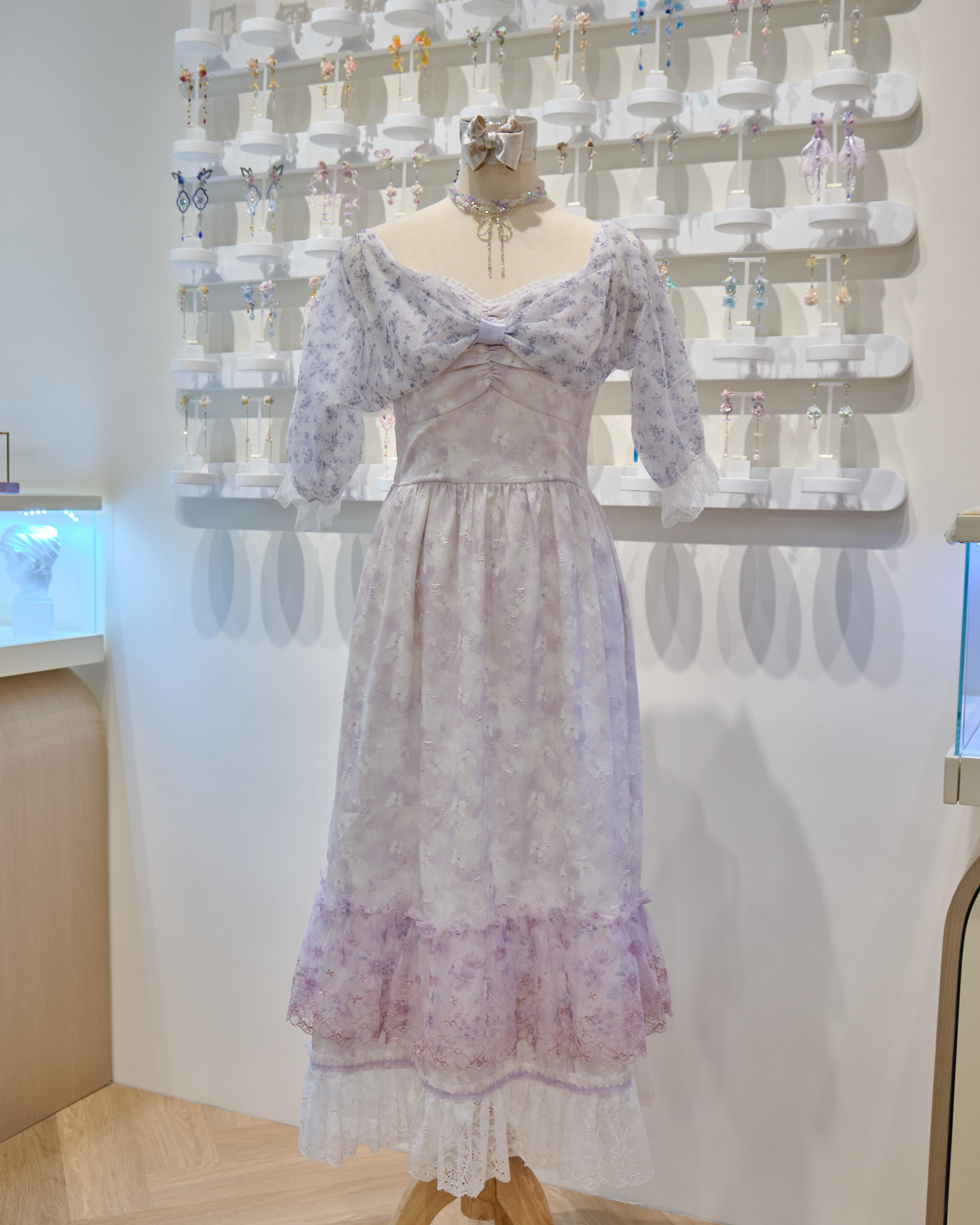 13501 2-Way Ribbon Tie Lace Dream Skirt