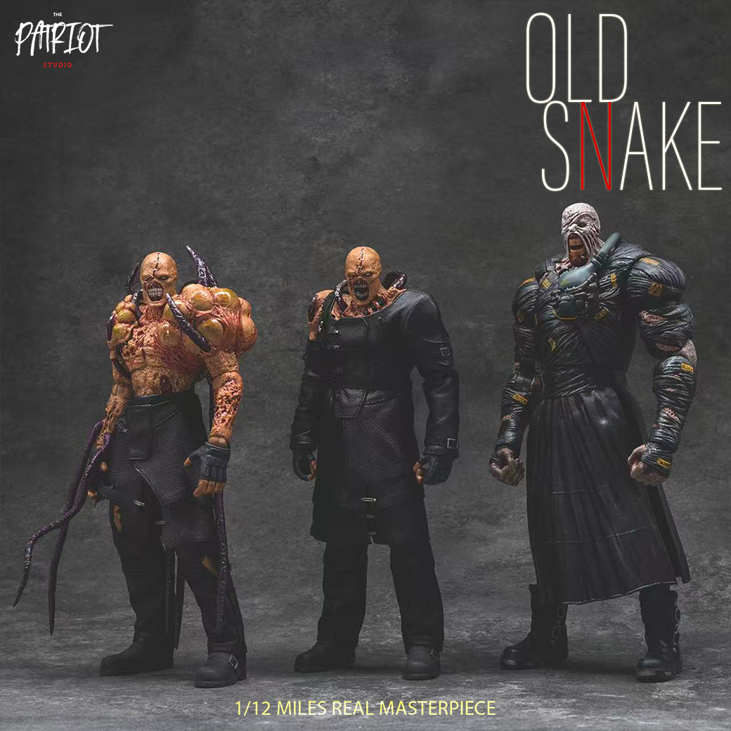 (Pre-Order) Patriot Studio 1/12 Old Snake Type I(A) + TypeII(B) + (Mysterious bonus)  Bundle