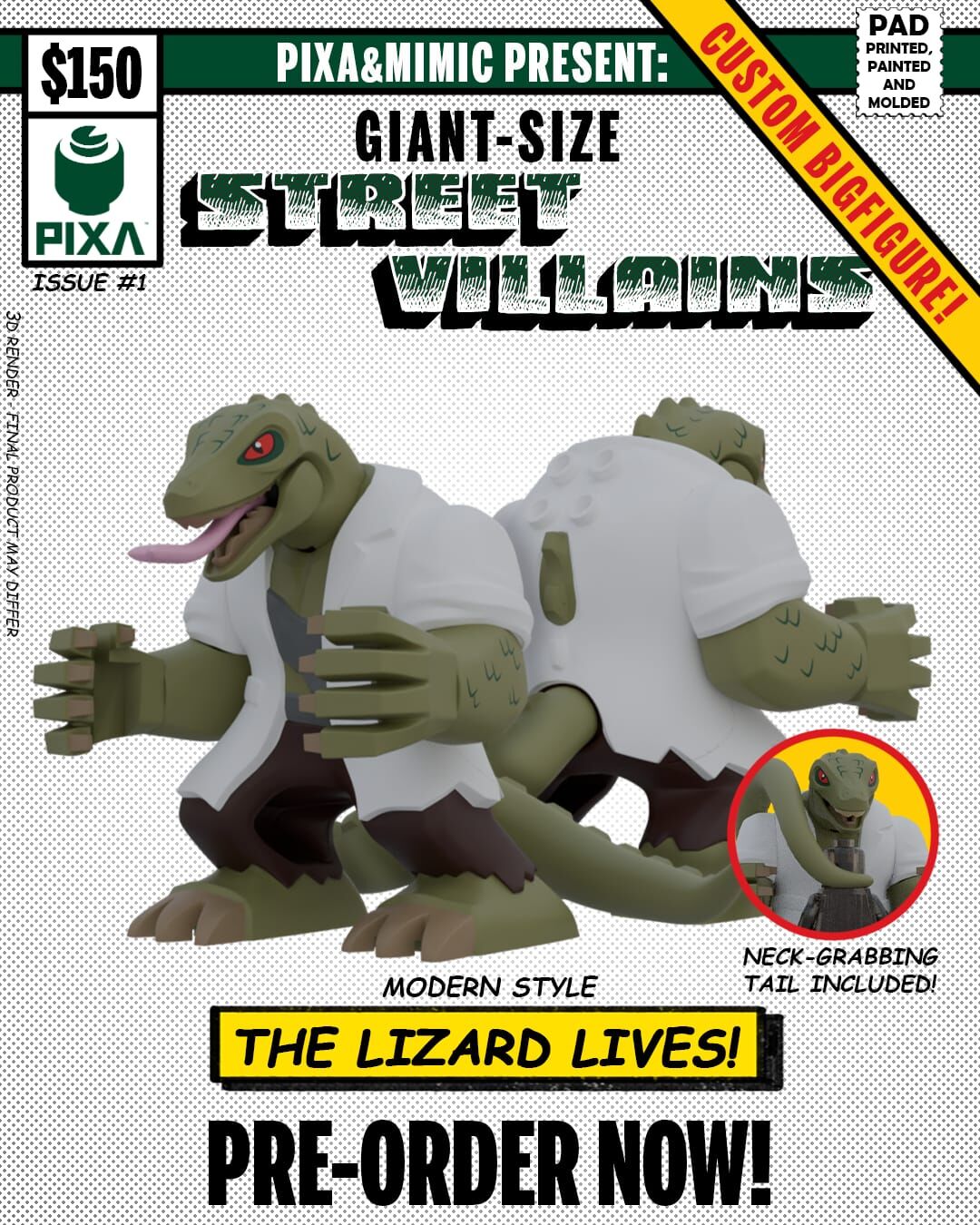 【預訂】【Pixa】蜥蜴