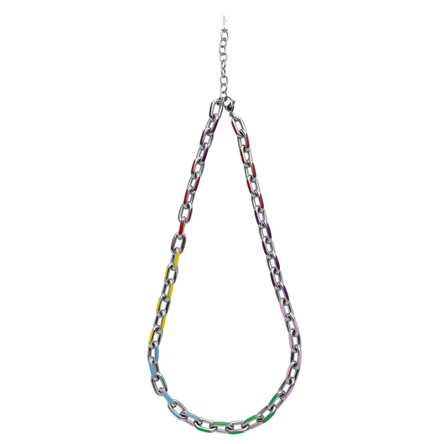 C153 Crisathena 彩色、銀色長鏈