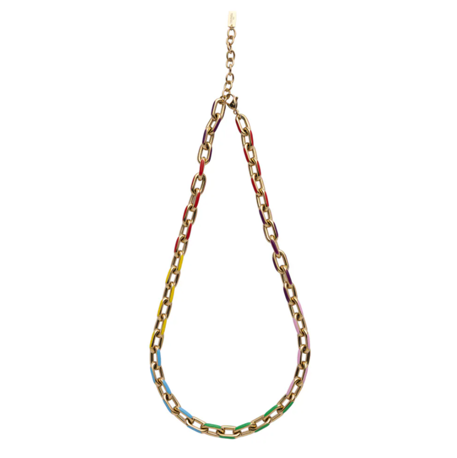 C154 Crisathena 彩色、金色長鏈