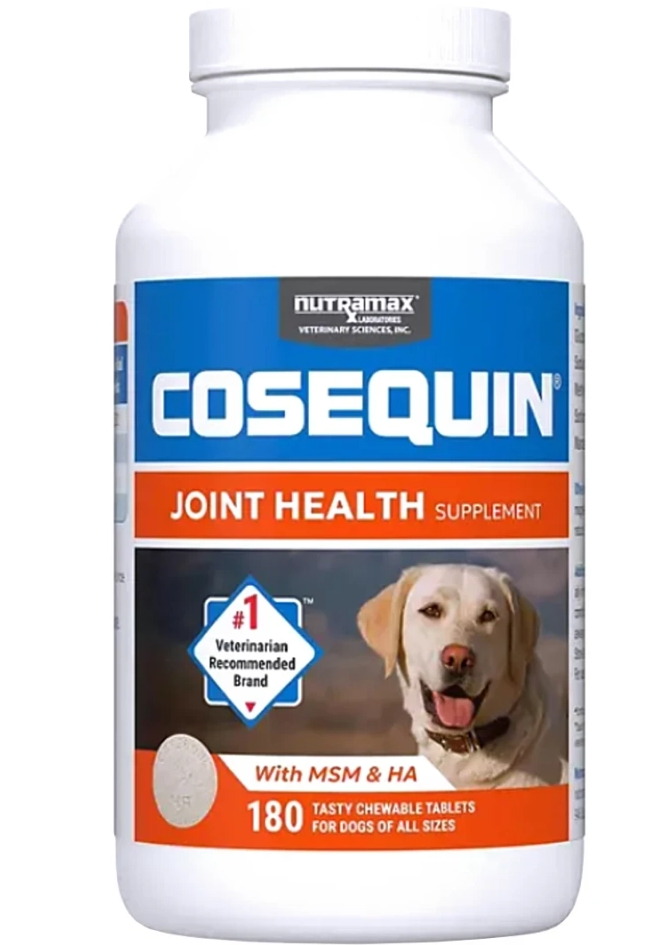 【直播】Nutramax Cosequin LL1211901犬用關節保健強效配方 (180粒)