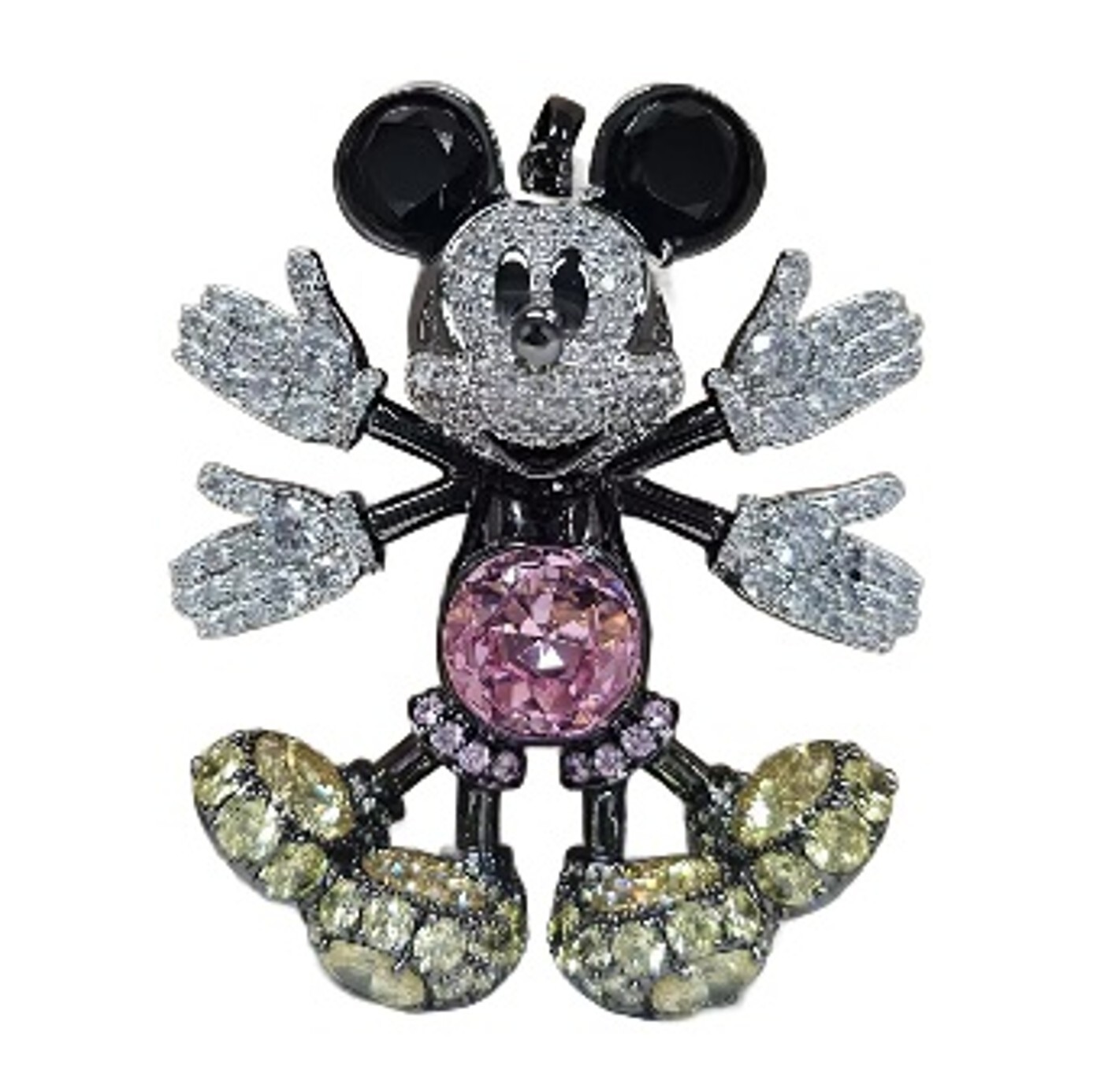C160 Crisathena X Snowangel Mickey Pendant ｜CT-CJ-MICKEY-PNK_YLW