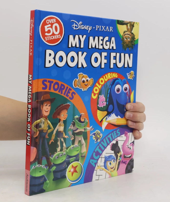 Disney Pixar: My Mega Book of Fun (Hardcover)