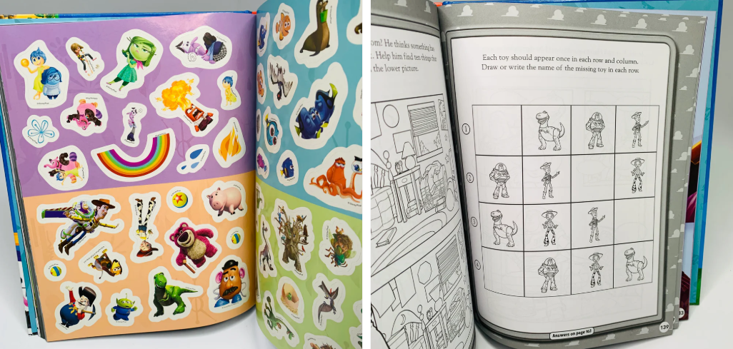 Disney Pixar: My Mega Book of Fun (Hardcover)