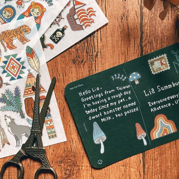 NEVERLAND] 3入感壓 轉印貼紙｜迪夢奇 Dimanche