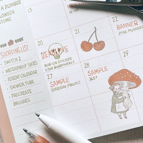 幽靈 3入感壓 轉印貼紙｜迪夢奇 Dimanche