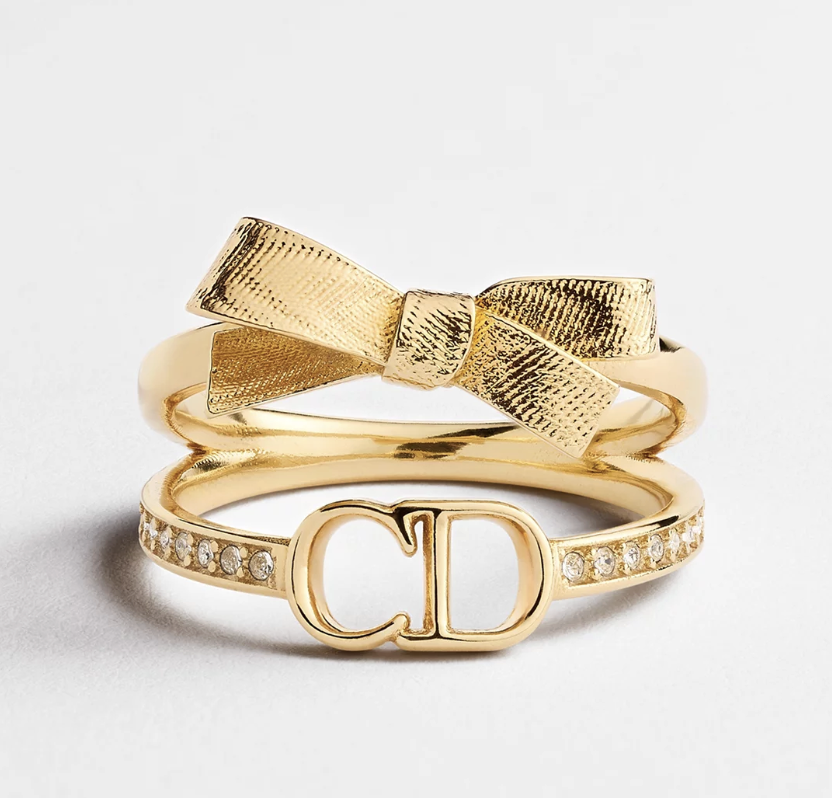DIOR CD Bow Ring