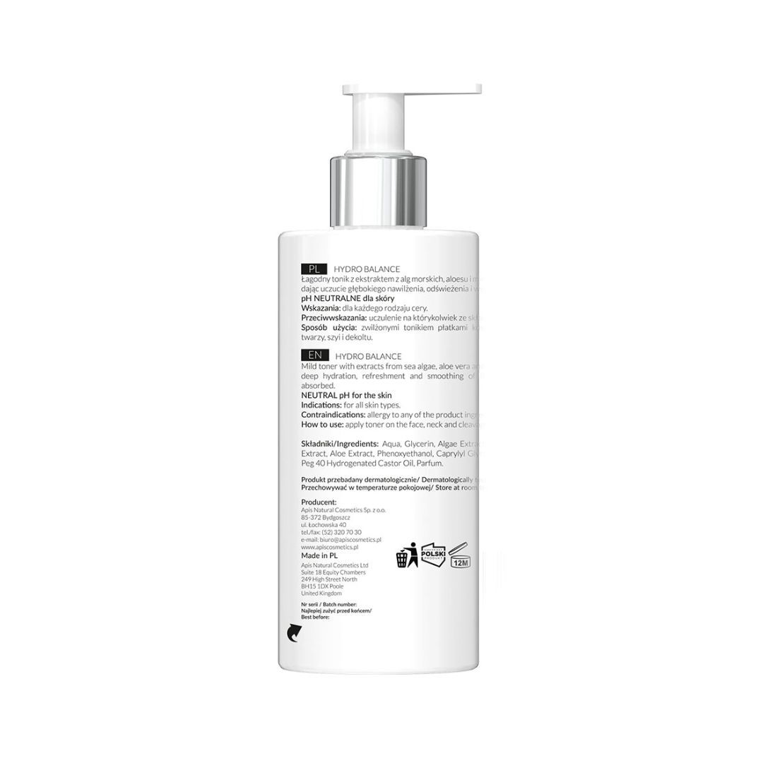 Apis HYDRO BALANCE Home Terapis 水潤平衡保濕爽膚水 300ml