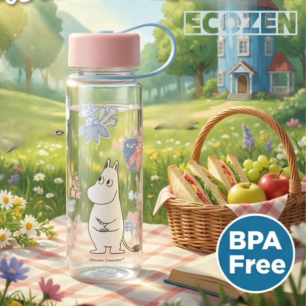 姆明一族 |便攜式運動水樽(450ml)