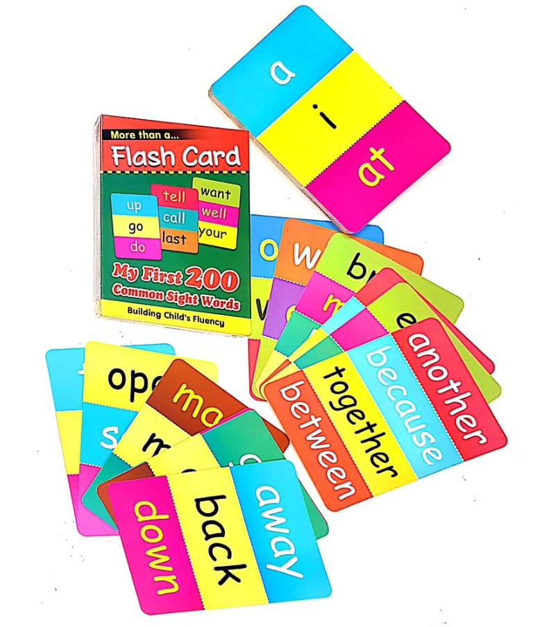 more than a flash card (my first 200 common sight words)