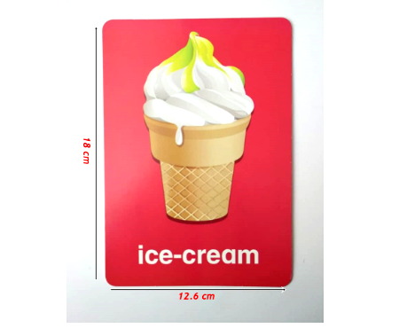 More than a Flashcard - Food ,Fruits & Vegetables