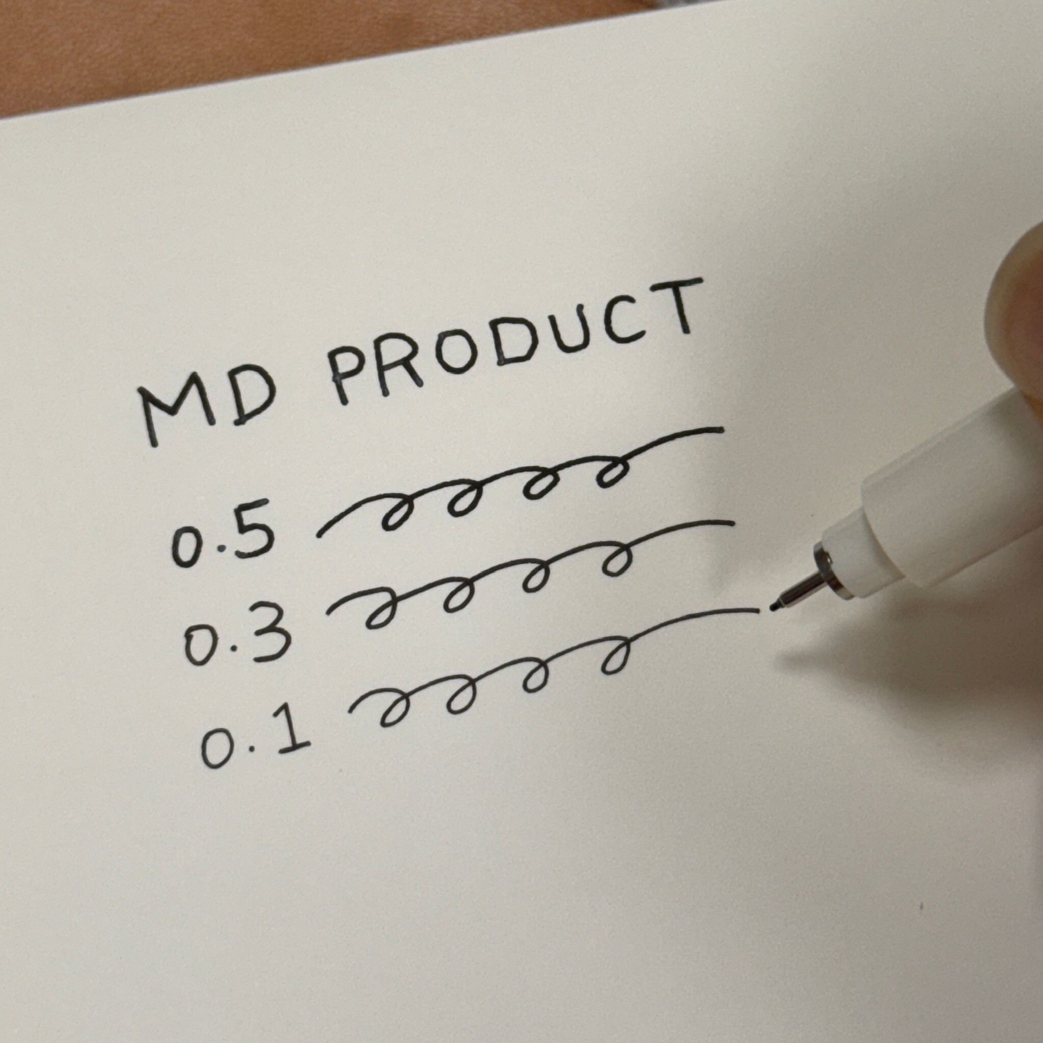 MD Product ｜ 黑色代針筆