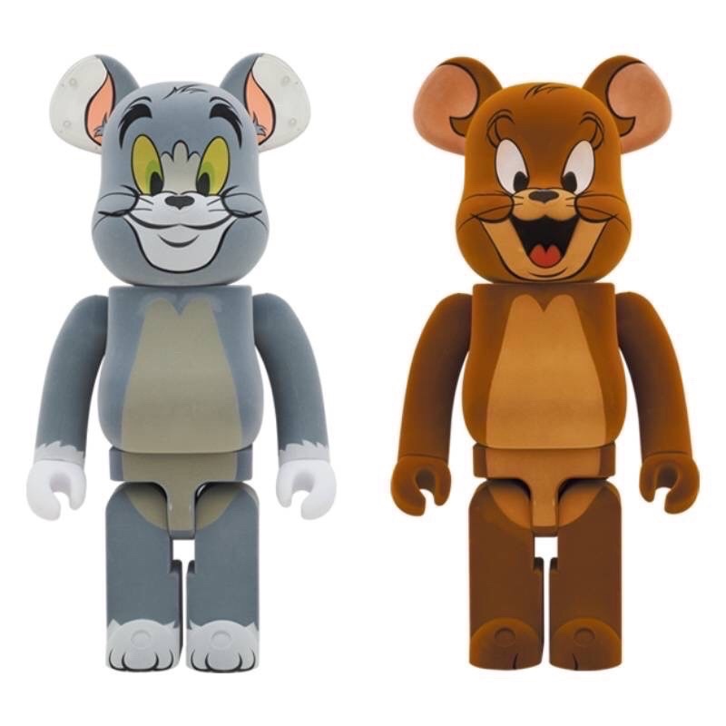 <線上SALE❤️‍🔥> BE@RBRICK TOM AND JERRY 湯姆熊與傑利鼠 1000%