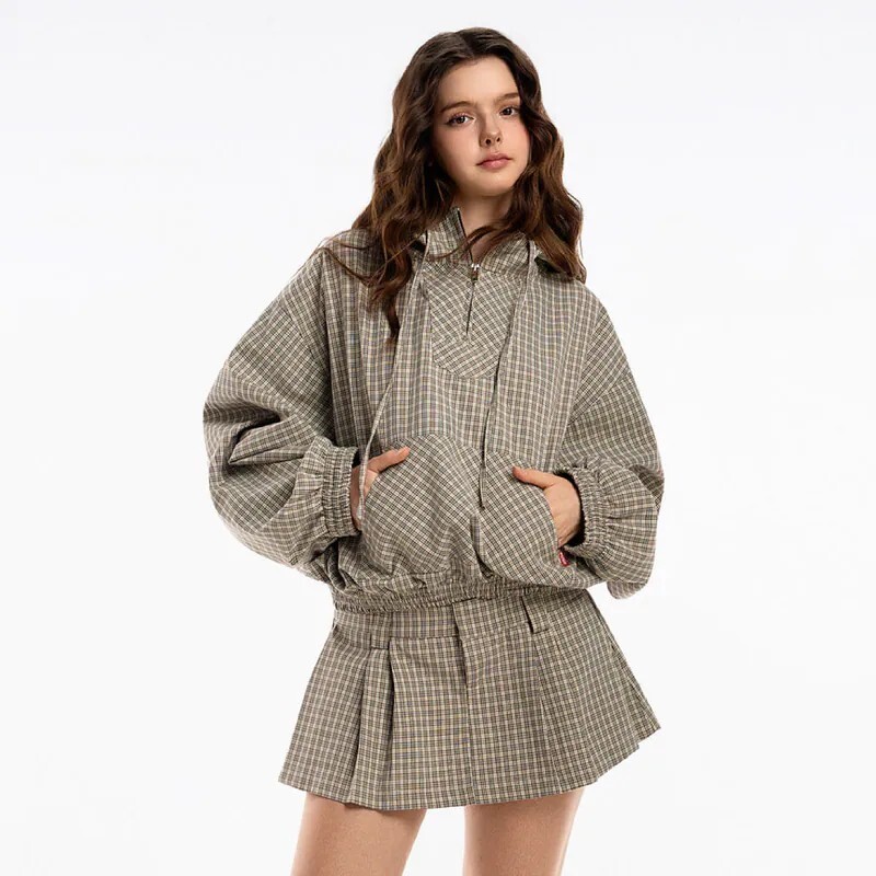 <越南高街品牌推推✨>PUSH PUSH PP Gingham Mini Skirt 格紋迷你裙 -快速出貨