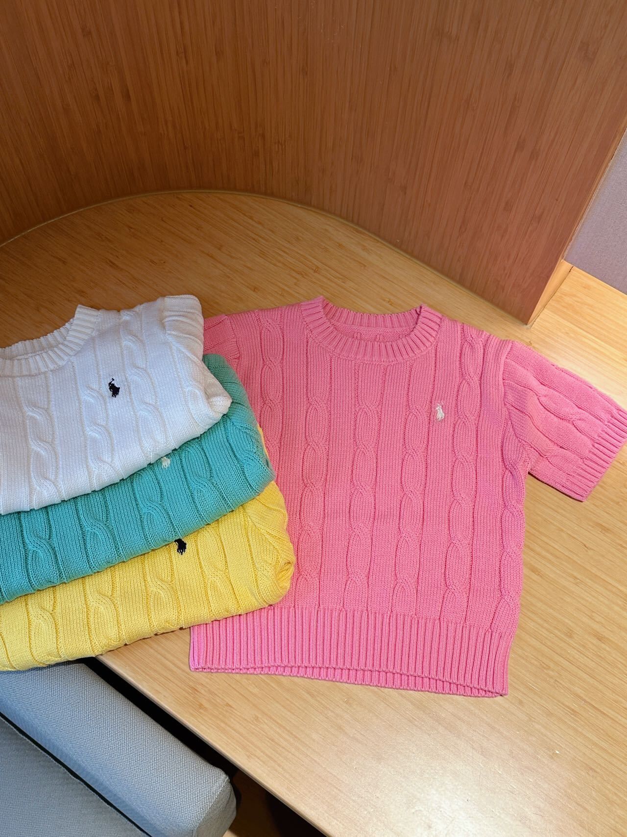 𝐏𝐨𝐥𝐨 夏日糖果針織上衣