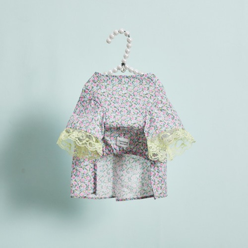 Louisdog 藝術小花襯衫