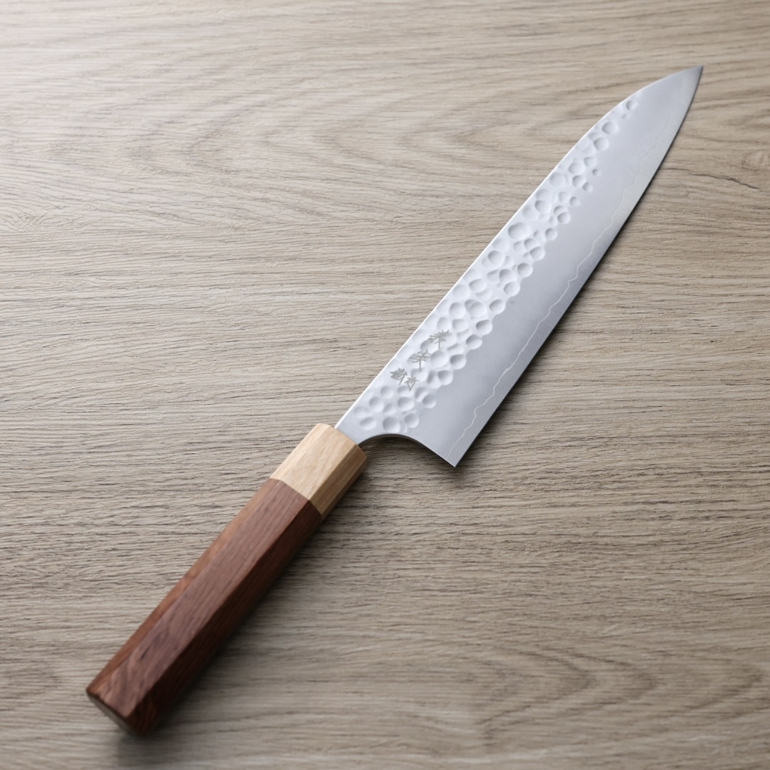 加藤義實 丸鎚目 牛刀 210mm SG2粉末HSS鋼