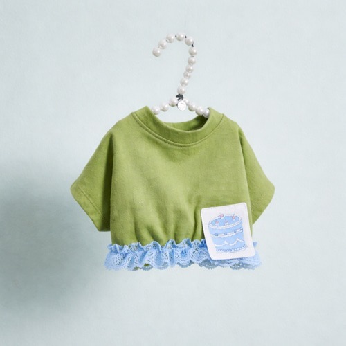 Louisdog 藝術綠意蕾絲Tee