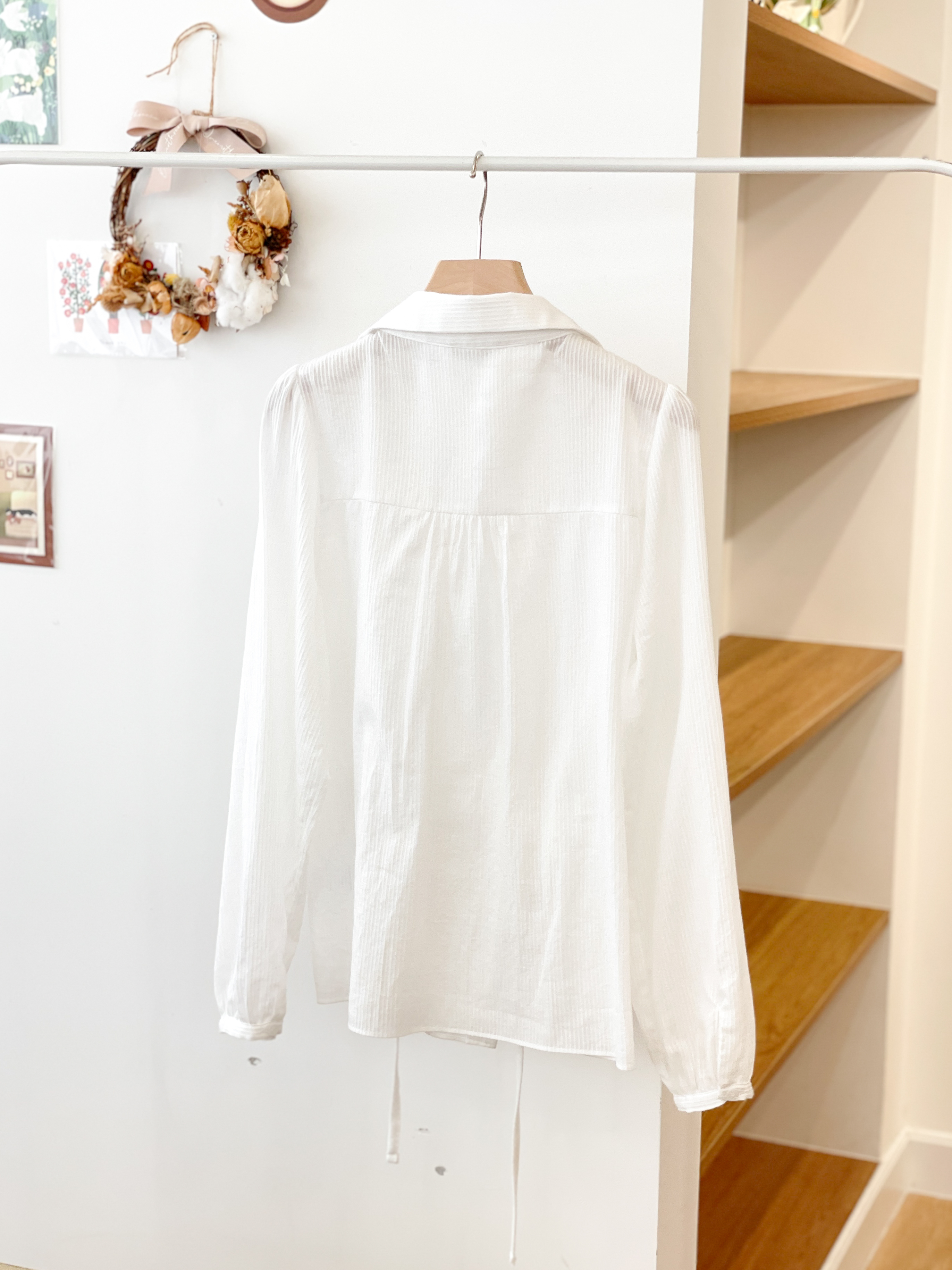 T1490 Merci Loose Fit Puff Shirt