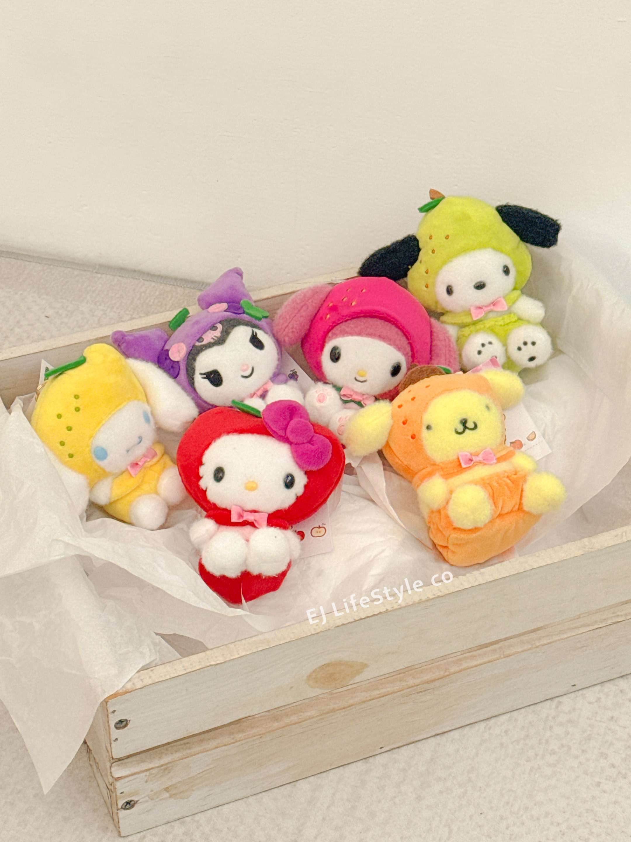 🇯🇵 SANRIO 三麗鷗家族 水果系列 吊飾 鑰匙圈 / 現貨