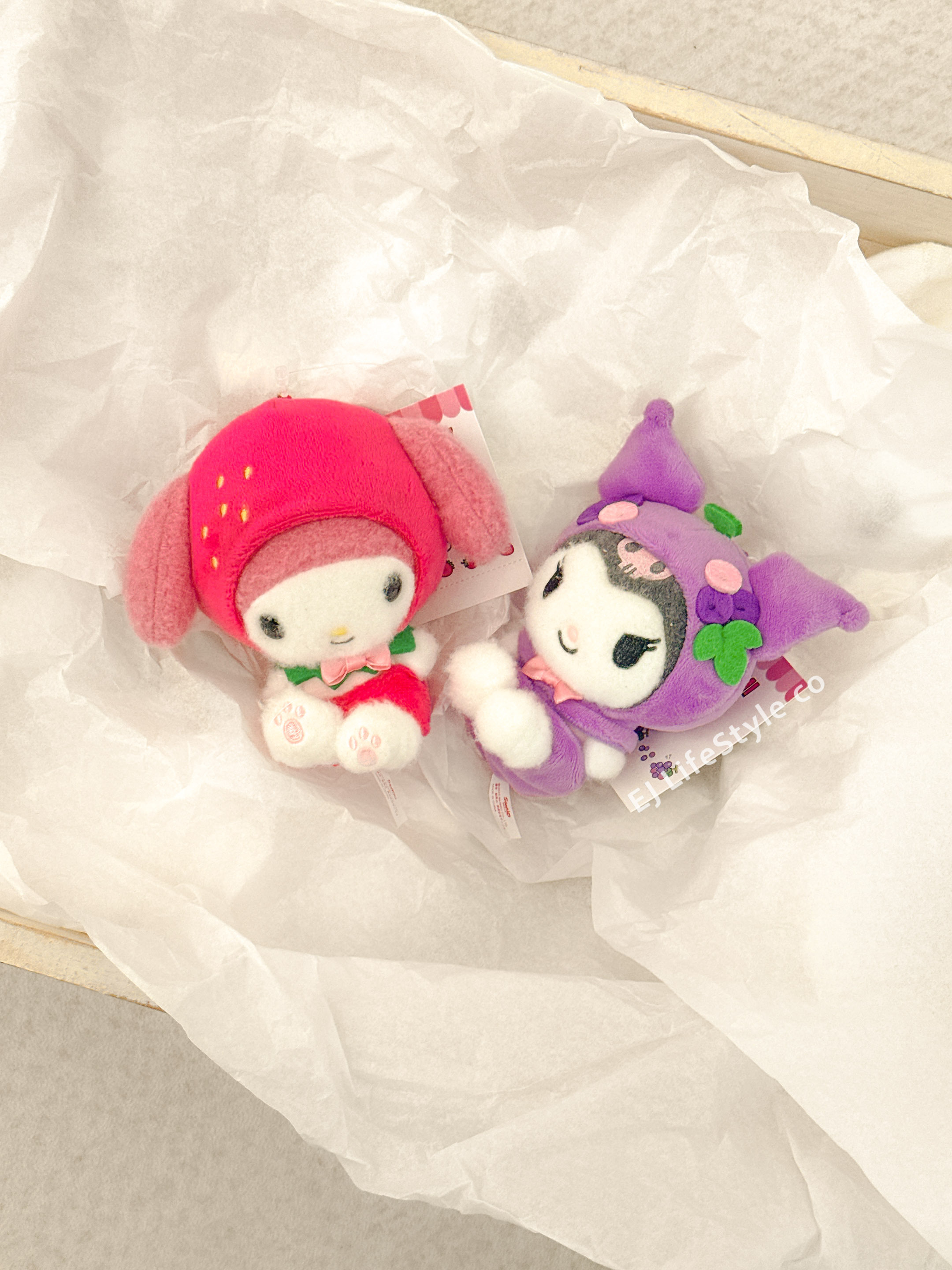 🇯🇵 SANRIO 三麗鷗家族 水果系列 吊飾 鑰匙圈 / 現貨