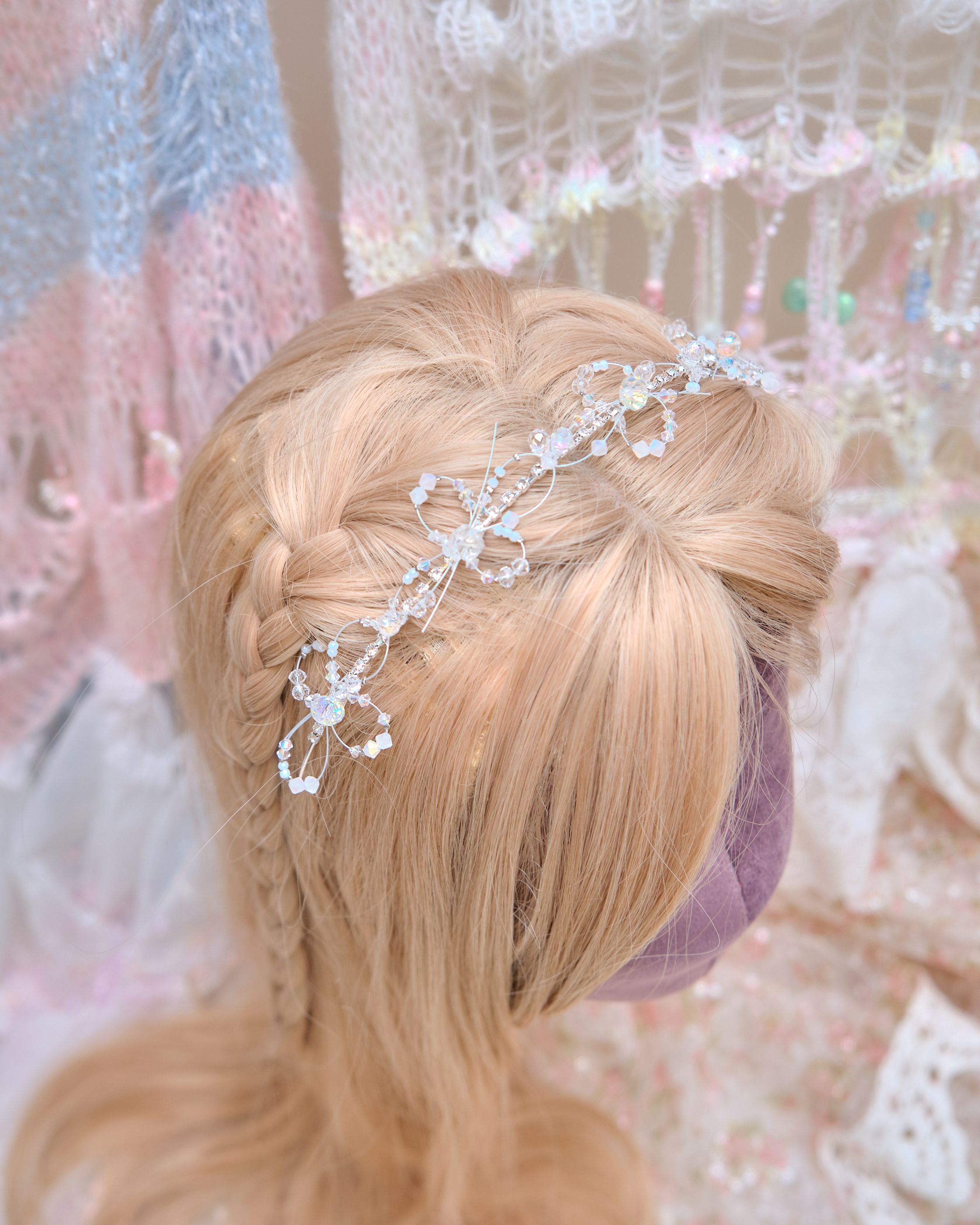 13473 Butterfly Dream Crown Hair Chain