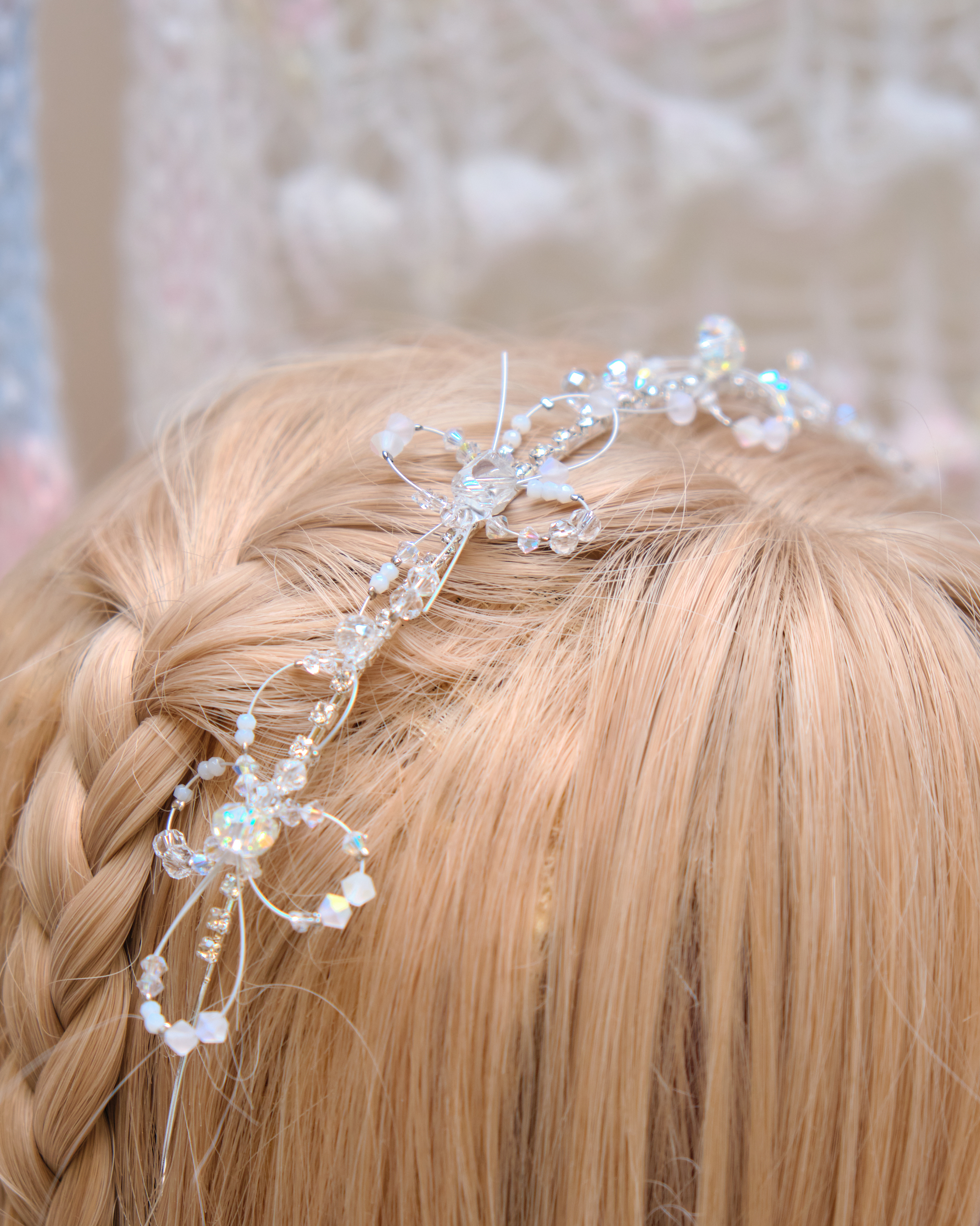 13473 Butterfly Dream Crown Hair Chain