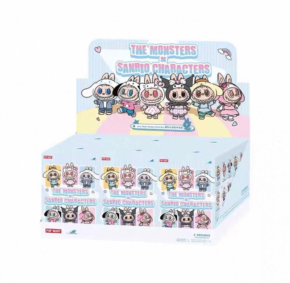 POP MART LABUBU THE MONSTERS x SANRIO CHARACTERS 盲盒