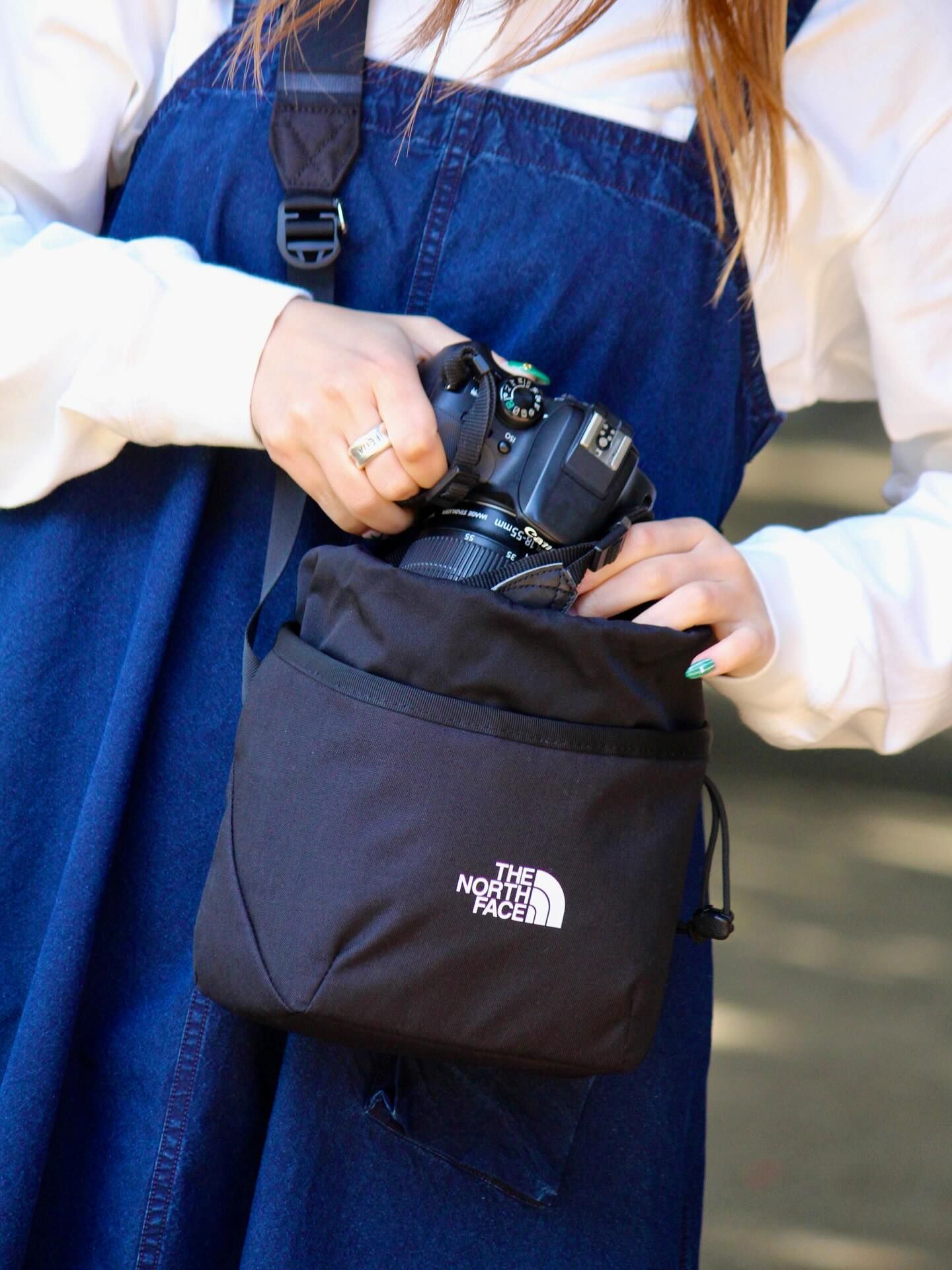 預購┃日本 THE NORTH FACE ML CAMERA BAG 微單眼 束口 相機包