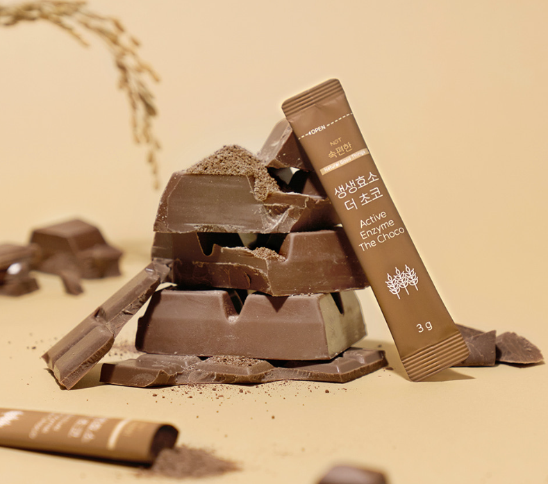 【入LIVECODE減至$208@1！】【NGT韓國大熱保養品牌！超抵直播優惠】Saengsaeng Enzyme The Choco (30 packs)