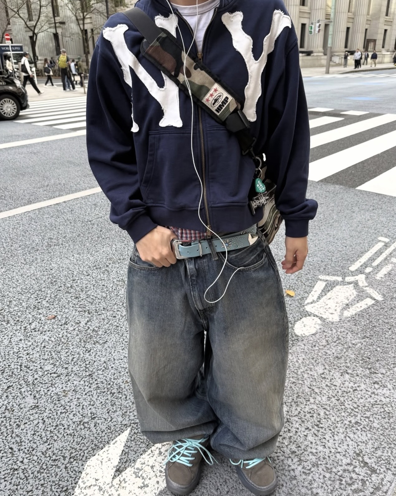 【NBA 明星也穿🏀】美國 Casa De Lipa 雙拉鍊 NY大標 連帽外套 四色