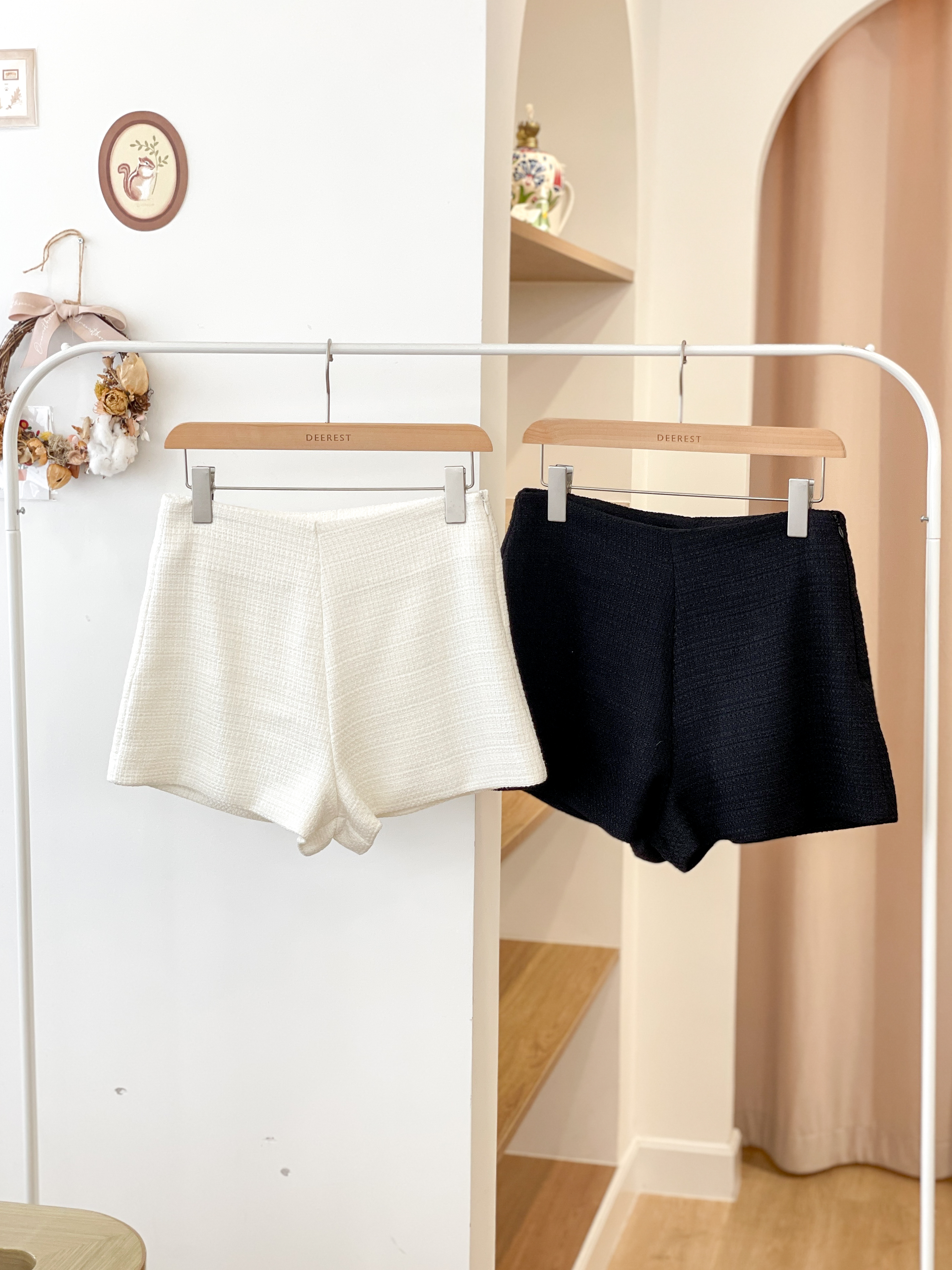 JEAN203 Jessie Classic Tweed Shorts