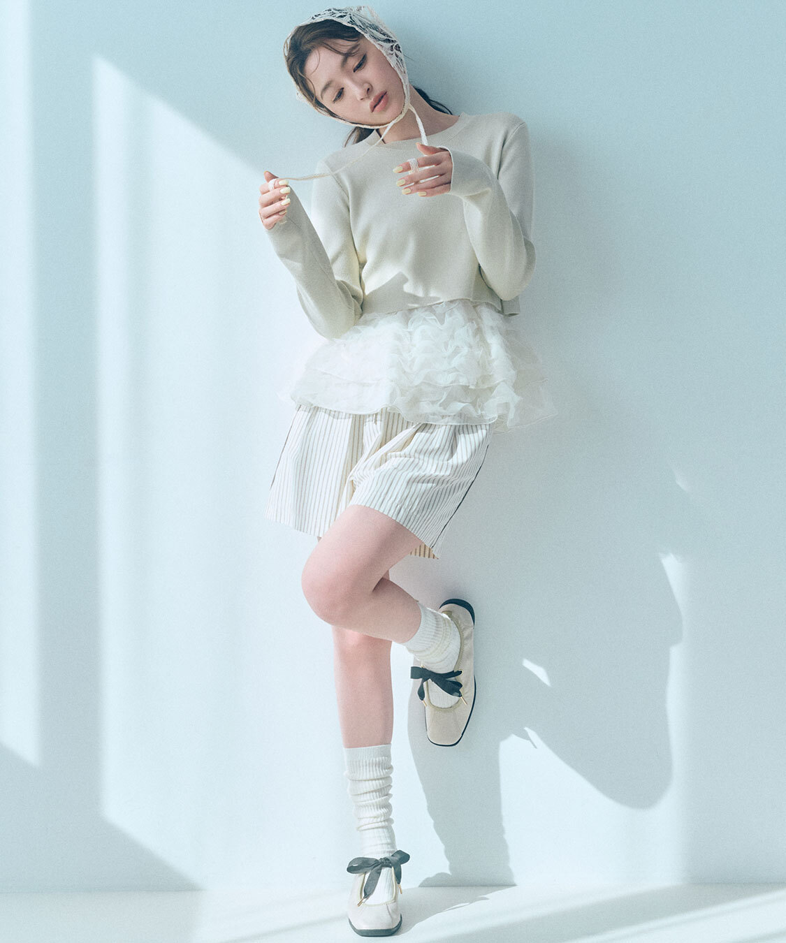 [預購]COCO DEAL 芭蕾風厚底休閒鞋