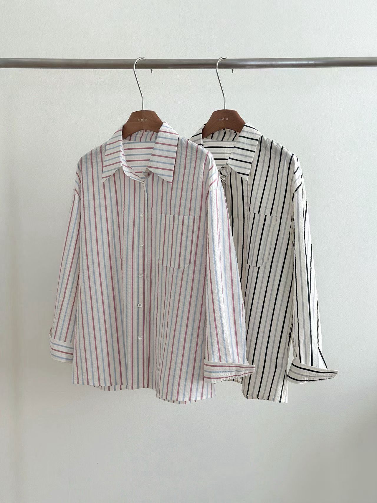 ML6004 直條紋恤衫