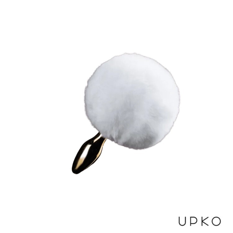 UPKO 獺兔尾巴肛塞 兔尾巴肛塞 金屬肛塞 sm肛塞