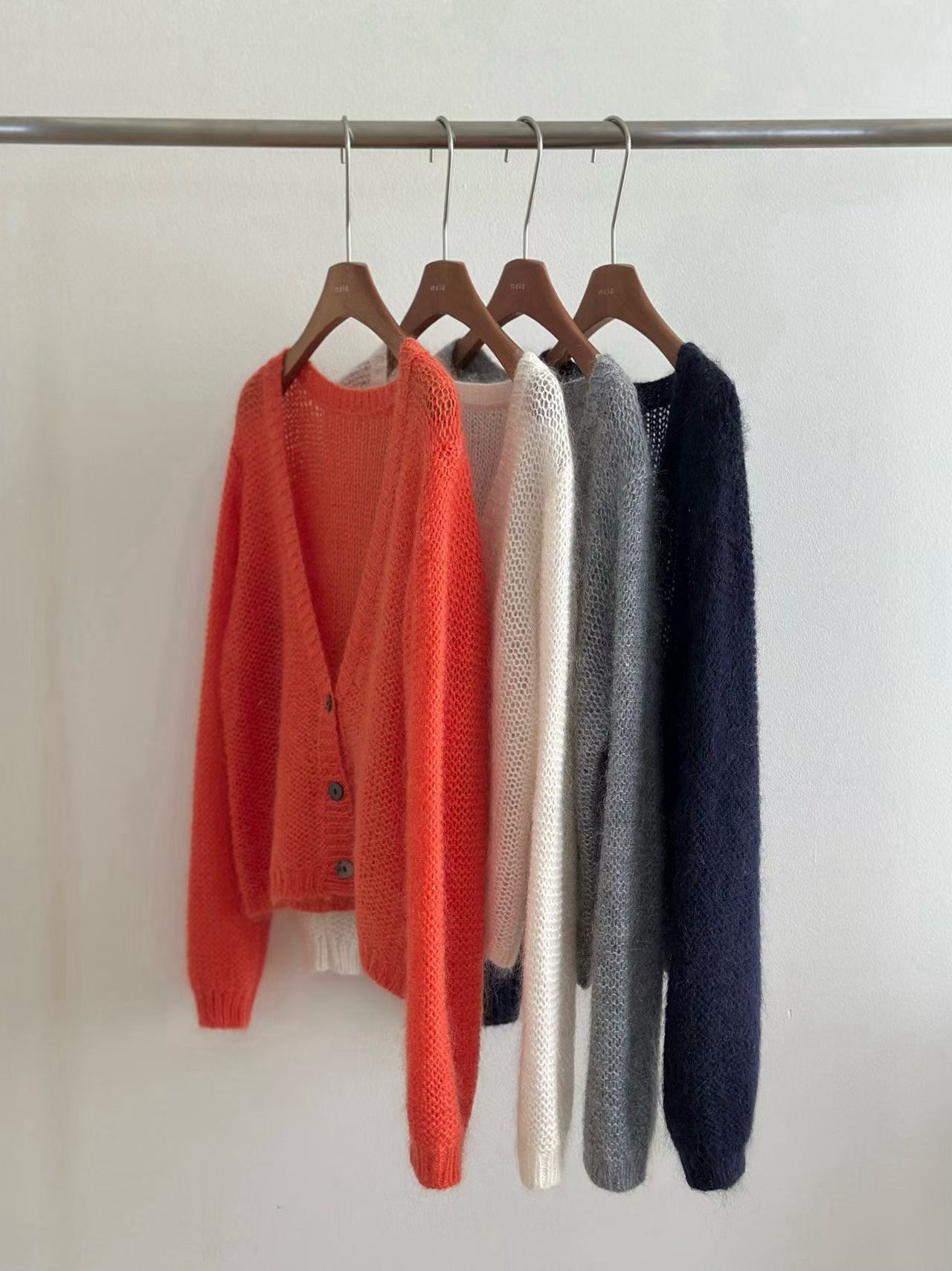 ML6018 毛感鬆鬆針織外套