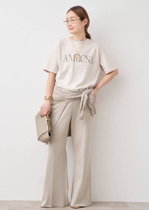 [預購]Deuxieme Classe × AMERICANA 別注字母T恤 日本製