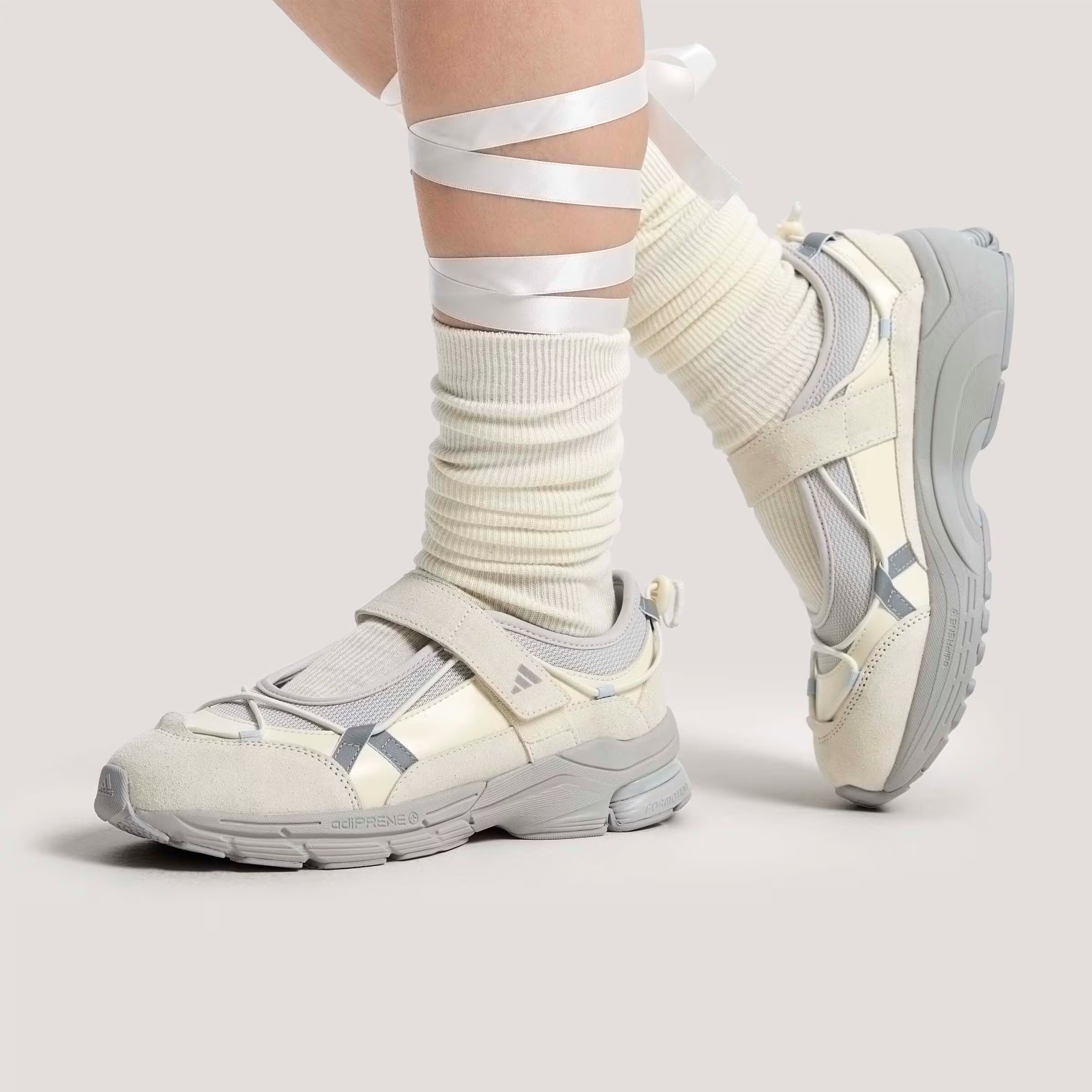 【Focus Store】預購 Adidas FOS Formotion MJ 2.0 "Beige" 米色 瑪莉珍 芭蕾鞋 KJ6881