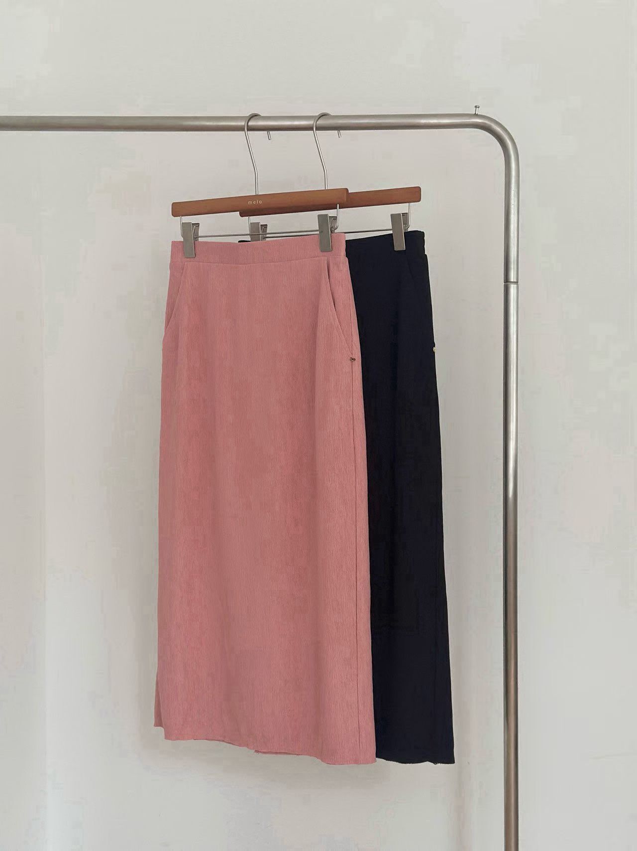 ML6029 樹紋直筒裙