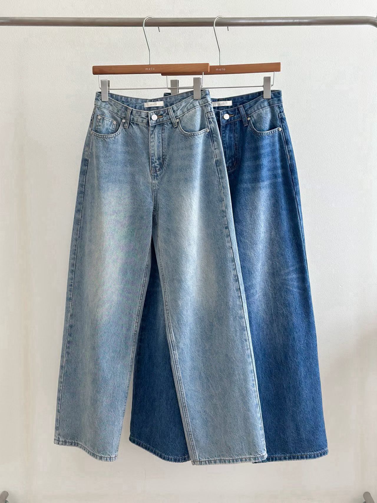 ML6032 貓鬚牛仔褲 (S/M/L)